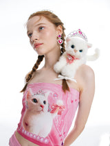 プリンセスキャットチューブトップ / 0 5 princess cat tube top