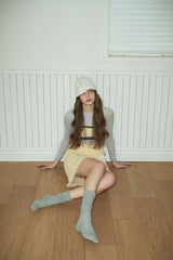 WILY bucket hat_white