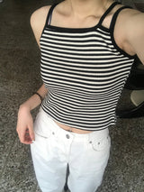 Amour stripe sleeveless