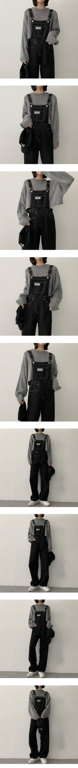 とにークロップラウンドニットウェア / Tony Crop Round Knitwear