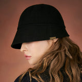 Metal tip bell hat