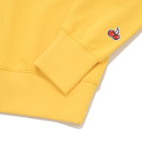 CHERRY OPEN COLLAR SWEATSHIRT [MUSTARD]