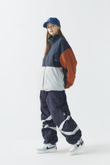 ポットXシルバーストレッチジョガーパンツ / BR2223FWPT02S0 POT-X SILVER STRETCH JOGGER PANTS NAVY