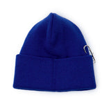 BBD Side Patch Long Beanie (Blue) (4643663609974)