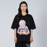ベイビーフェイスパイボーイ半袖Tシャツ ブラック