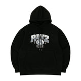 R.D刺繍ロゴフーディー / R.D embroidery logo hoodie - black