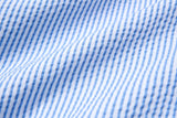 シアサッカーストライプシャツS89/Seersucker Stripe Shirt S89 Sky Blue