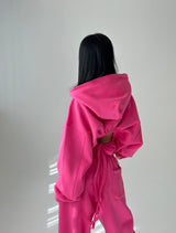 Valen Napping Backless Hoodie