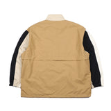 ワイドジャケット/BSR2223FWJK055 MCS WIDE JACKET MULTI BEIGE