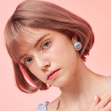 Flower Button - mint (6598992101494)