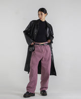 （UNISEX）ダーツピンタックカラーデニム