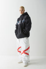 ニューポットリフレクティブトラックパンツ / BSR2223FWPT028 NEW POT-X REFLECTIVE TRACK PANTS WHITE