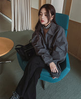 （UNISEX）ショールウィンドジャケット