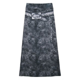  BIG BUCKLE SKIRT 𝙒𝘼𝙎𝙃𝙀𝘿 𝘽𝙇𝘼𝘾𝙆