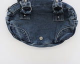 Luckett Y2K Kitsch Star Belt Denim Mini Shoulder Bag