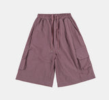 Kant cargo nylon capri pants