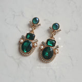 アンティークフリーんクイーンピアス / Antique Green Queen Piercing