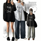 Sharing Boxy Fit Rabbit Sweatshirt