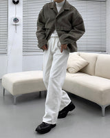 ウォッシュドナッピングコットンパンツ/SI Washed Napping Cotton Pants