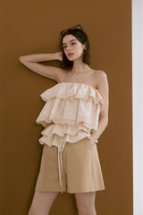 Shirring tube top 
