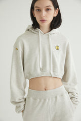 SM:]E CROP HOODIE OATMEAL (6608592896118)
