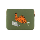 LAZY TIGER LAPTOP/TABLET POUCH (6538464919670)