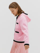 Color block hoody - Pink (6682486505590)