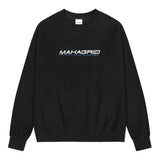 スポーツロゴフリースクルーネック