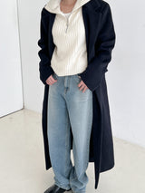 Alpha Wool Long Coat (2color)