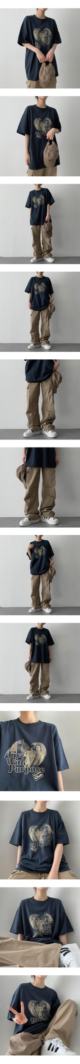 ゴージャスニーピンタックプリーツカーゴワイドパンツ / Gorgeous knee pin tuck pleats Cargo wide pants