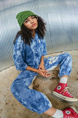 ハートジョガーパンツ/heart jogger pants_ light blue