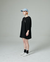 WオーバーサイズTシャツ / W Oversize T-shirts (Black)