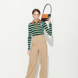 VICTORIA STRIPE TEE, GREEN+IVORY S/T (6633231253622)