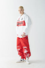 ワークジョガーパンツ / BSR2223FWPT038 WD WORK JOGGER PANTS RED