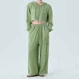 PIGMENT DYEING SWEATPANTS / GREEN