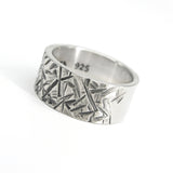 ラフ9シルバーリング / Rough9 silver ring (4596807762038)