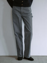 CARPENTER WIDE PANTS STRIPE