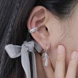 Umbrella mushroom earring