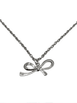 basic ribbon Necklace