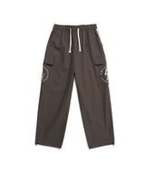 CIRCLE STACK LOGO CARGO TRACK PANTS