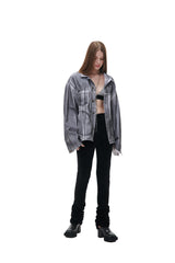 ベルベットシャーリングレギンス/VELVET SHIRRING LEGGINGS