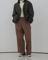ワイドコットンクロップルアパンツ/Wide Cotton Crop Lua Pants_3color