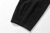 Structured Long Balloon Pants (Black)