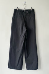 Dull bizo pintuck wide pants