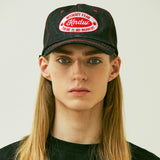 KNDW ロゴワッペンデニムトラッカーキャップ