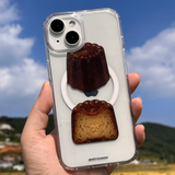 カヌレ MagSafe ケース(iPhone Galaxy オプション)