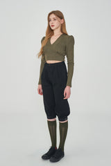 ホースライディングスタイルデニムパンツ / HORSE RIDING STYLE DENIM PANTS INCLUDING SOCKS [9029]
