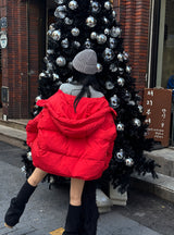 [UNISEX] ハートレターリングオーバーサイズフィットスウェットシャツ
