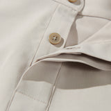オーバーフィットプルオーバーシャツ/Overfit Pullover Shirts S58 Beige