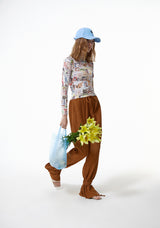 WORLDWIDE CAT POSTCARD HALF NECK LONG SLEEVE (6682308706422)